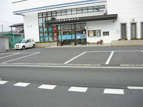洋野町の大通り