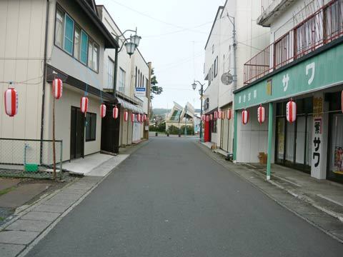 洋野町種市駅前通り