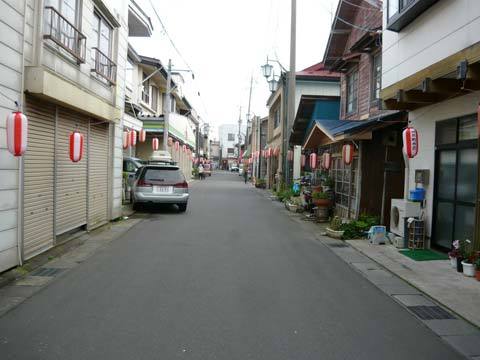 洋野町種市駅前通り