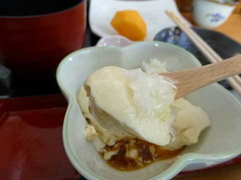 ゆかべ豆腐