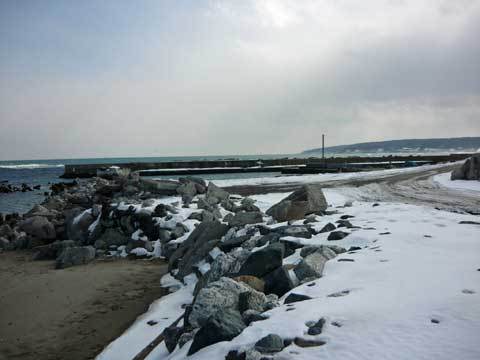 洋野町の海岸道路