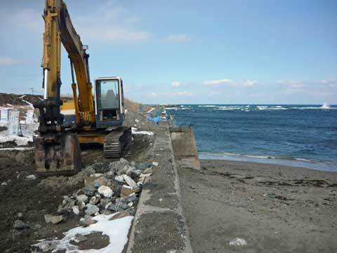 洋野町の海岸道路