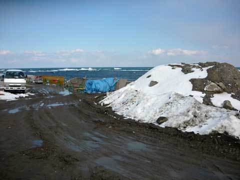 洋野町の海岸道路
