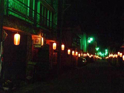 洋野町の提灯