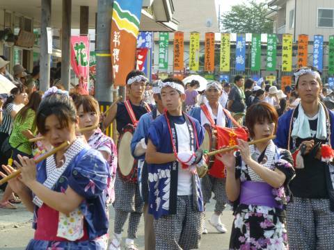 鳴雷神社 渡御行列