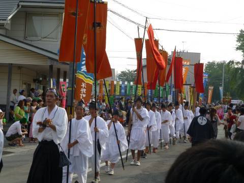 鳴雷神社 渡御行列