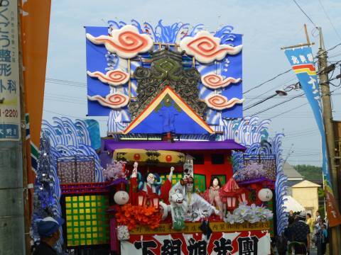 例大祭の山車