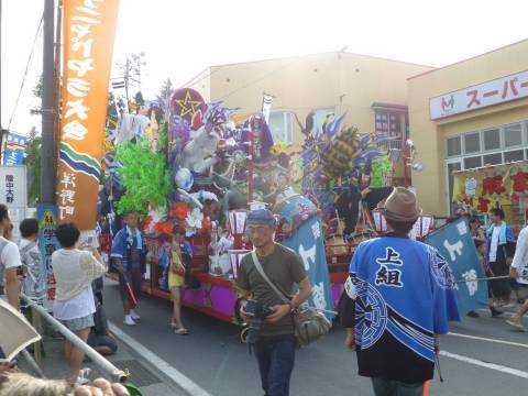 例大祭の山車