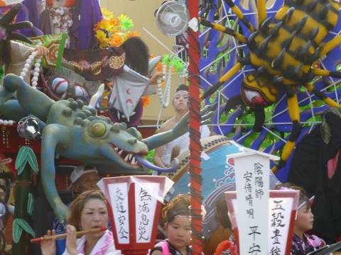 例大祭の山車
